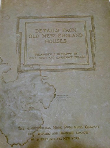 Details from Old New England Houses - Wide World Maps & MORE! - Book - Wide World Maps & MORE! - Wide World Maps & MORE!
