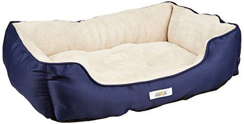 ASPCA Microtech Striped Dog Bed Cuddler, 28 by 20 by 8-Inch. - Wide World Maps & MORE! - Pet Products - ASPCA - Wide World Maps & MORE!