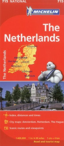 Michelin Netherlands Map 715 (Maps/Country (Michelin)) - Wide World Maps & MORE! - Book - Michelin Travel Pubns (COR) - Wide World Maps & MORE!