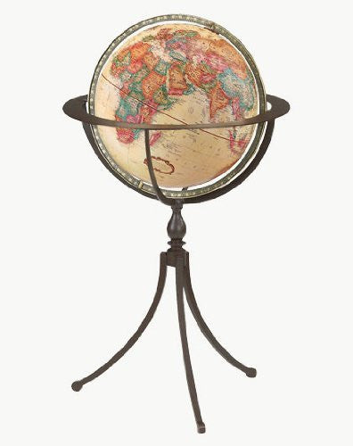 Marin Floor Standing World Globe - Wide World Maps & MORE! - CE - Replogle - Wide World Maps & MORE!