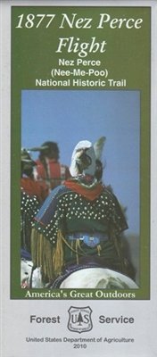 1877 Nez Perce Flight - Nez Perce National Historic Trail Map - Wide World Maps & MORE! - Book - Wide World Maps & MORE! - Wide World Maps & MORE!