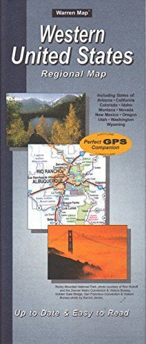 Western United States Regional Map - Wide World Maps & MORE! - Map - Warren Map - Wide World Maps & MORE!