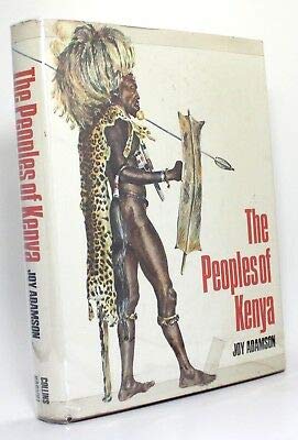 The Peoples of Kenya Joy Adamson 1967 Africa African Art Vtg Photo History Book [Hardcover] unknown [Hardcover] - Wide World Maps & MORE!