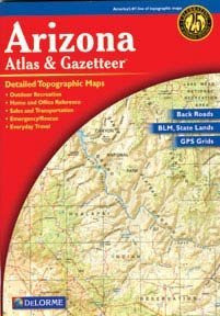 Arizona Atlas & Gazetteer Laminated - Wide World Maps & MORE! - Book - Wide World Maps & MORE! - Wide World Maps & MORE!