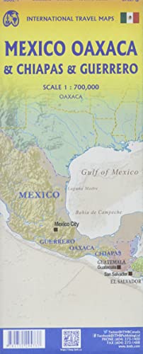 Mexico -Oaxaca 1:700 000 - Wide World Maps & MORE!