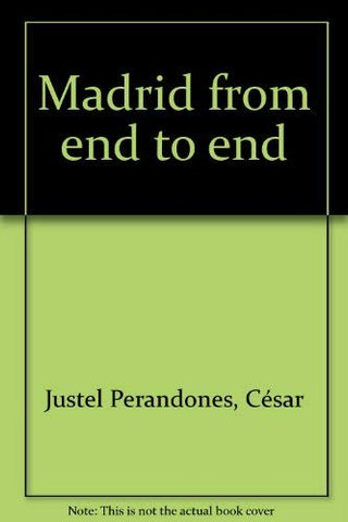 Madrid from end to end - Wide World Maps & MORE!