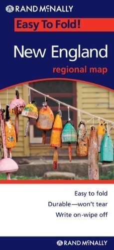 Rand McNally New England Easy to Fold! (Laminated) (2013-04-01) - Wide World Maps & MORE! - Map - Rand McNally - Wide World Maps & MORE!