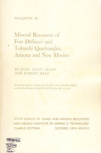Mineral Resources of Fort Defiance and Tohatchi Quadrangles, Arizona and New Mexico - Wide World Maps & MORE! - Book - Wide World Maps & MORE! - Wide World Maps & MORE!