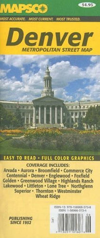 Mapsco Denver Metropolitan Street Map - Wide World Maps & MORE! - Book - MAPSCO - Wide World Maps & MORE!