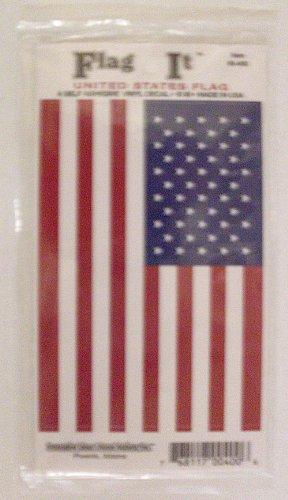 United States Flag Decal 12-Pack - Wide World Maps & MORE! - Automotive Parts and Accessories - Flag It - Wide World Maps & MORE!