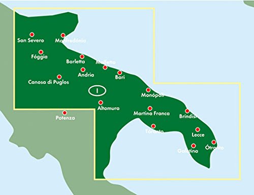 Puglia - Bari - Brindisi - Taranto 1 : 150 000 (Italy) (English, French, Italian and German Edition) Freytag & Berndt - Wide World Maps & MORE!