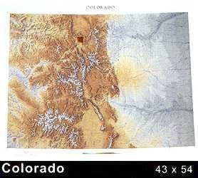 Raven Wall Map For The State Of Colorado - Paper/Non-Laminated - Wide World Maps & MORE! - Map - Raven Maps & Images - Wide World Maps & MORE!