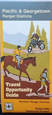 Pacific and Georgetown Districts of Eldorado Forest Travel Opportunity Map Guide - Wide World Maps & MORE!