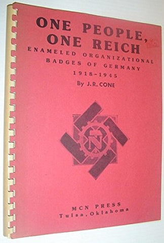 One people, one Reich: Enameled organizational badges of Germany, 1918-1945 - Wide World Maps & MORE! - Book - Brand: MCN Press - Wide World Maps & MORE!