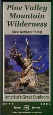 Pine Valley Mountain Wilderness, Dixie National Forest, Utah - Wide World Maps & MORE! - Map - United States Department of Agriculture - Wide World Maps & MORE!