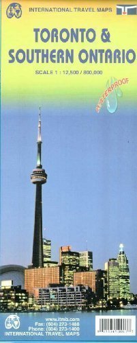 Toronto & Ontario Southern, CA itm r/v (r) wp 1/12.5-1/800 3rd (third) Edition by ITMB Publishing published by ITMB Publishing (2013) - Wide World Maps & MORE! - Book - Wide World Maps & MORE! - Wide World Maps & MORE!