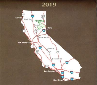 Plumas National Forest, California - Wide World Maps & MORE! - Map - United States Department of Agriculture - Wide World Maps & MORE!