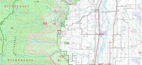 U.S.F.S. Beaverhead-Deerlodge National Forest (North) Map - Wide World Maps & MORE! - Sports - U.S.F.S. - Wide World Maps & MORE!