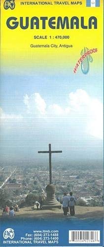 Guatemala Dry Erase Laminated, Rolled - Wide World Maps & MORE!