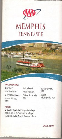Memphis Tennessee Map - Wide World Maps & MORE! - Book - Wide World Maps & MORE! - Wide World Maps & MORE!
