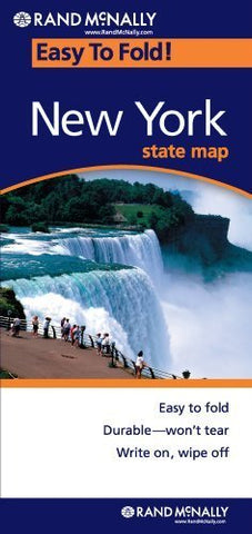 Rand McNally Easy To Fold: New York (Laminated) (Easyfinder Maps) by Rand Mcnally (2009-05-08) - Wide World Maps & MORE! - Book - Wide World Maps & MORE! - Wide World Maps & MORE!