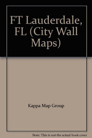 FT Lauderdale, FL (City Wall Maps) - Wide World Maps & MORE! - Book - Wide World Maps & MORE! - Wide World Maps & MORE!