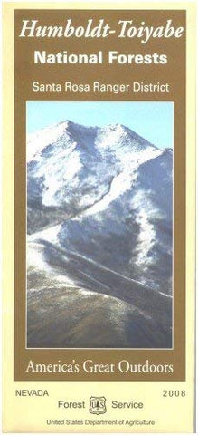 Map: Humboldt Natl Forest Santa Rosa - Wide World Maps & MORE! - Book - Wide World Maps & MORE! - Wide World Maps & MORE!