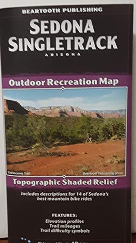 Sedona Singletrack Outdoor Recreation Map - Wide World Maps & MORE! - Book - Wide World Maps & MORE! - Wide World Maps & MORE!
