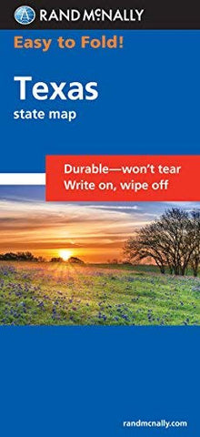 2012 Easy To Fold: Texas - Wide World Maps & MORE! - Map - Rand McNally - Wide World Maps & MORE!