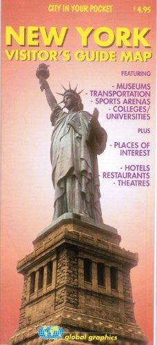 New York City, NY Visitor's Guide Map - Wide World Maps & MORE! - Book - Global Graphics - Wide World Maps & MORE!