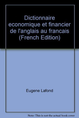 Dictionnaire economique et financier de l'anglais au francais (French Edition) - Wide World Maps & MORE! - Book - Wide World Maps & MORE! - Wide World Maps & MORE!