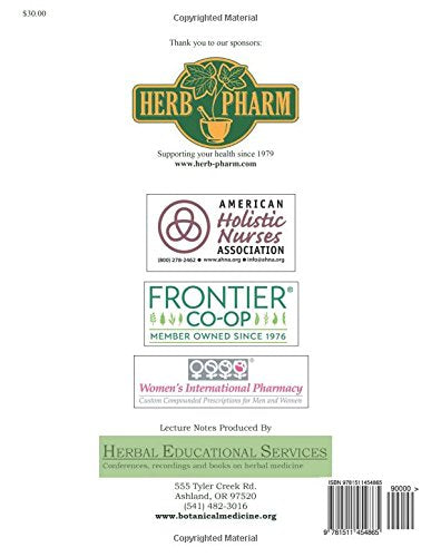 2015 Southwest Conference on Botanical Medicine Lecture Notes: April 10 - 12, 2015, SCNM, Tempe, Arizona - Wide World Maps & MORE!