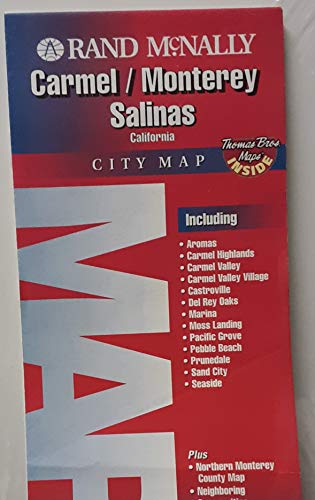 Carmel Monterey Salinas (USA City Maps) - Wide World Maps & MORE! - Book - Wide World Maps & MORE! - Wide World Maps & MORE!