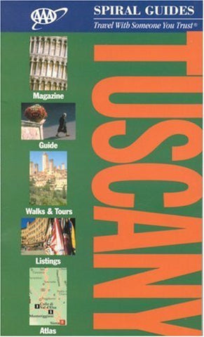 AAA Spiral Tuscany (AAA Spiral Guides) - Wide World Maps & MORE! - Book - Brand: AAA - Wide World Maps & MORE!