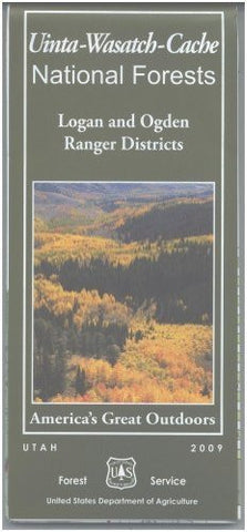 Map: Uinta-Wasatch-Cache NF: Logan Ogden - Wide World Maps & MORE! - Book - Wide World Maps & MORE! - Wide World Maps & MORE!