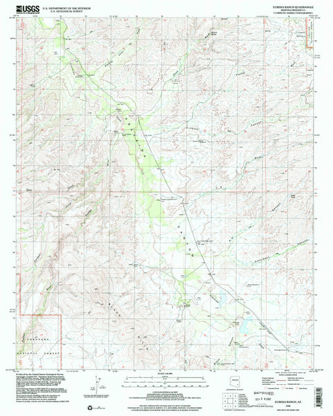 EUREKA RANCH, Arizona 7.5' - Wide World Maps & MORE! - Map - Wide World Maps & MORE! - Wide World Maps & MORE!