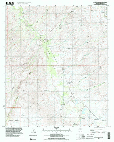 EUREKA RANCH, Arizona 7.5' - Wide World Maps & MORE! - Map - Wide World Maps & MORE! - Wide World Maps & MORE!