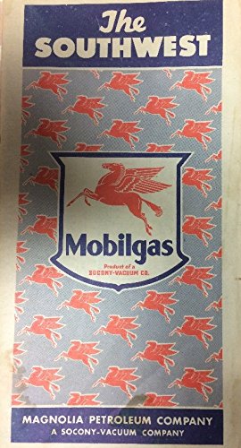 The Southwest Mobilgas Magnolia Petroleum Company Folding Road Map - Wide World Maps & MORE! - Book - Wide World Maps & MORE! - Wide World Maps & MORE!