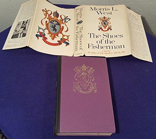 1963 The SHOES of the FISHERMAN Hardcover Book by MORRIS WEST 3rd Printing [Hardcover] - Wide World Maps & MORE!
