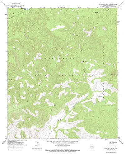 Chiricahua Butte, Arizona 7.5' - Wide World Maps & MORE! - Book - Wide World Maps & MORE! - Wide World Maps & MORE!