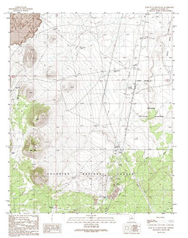 East of S P Mountain, Arizona (7.5'×7.5' Topographic Quadrangle) - Wide World Maps & MORE! - Map - Wide World Maps & MORE! - Wide World Maps & MORE!