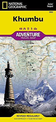 By National Geographic Maps - Adv Khumbu [Nepal]: National Geographic: Adventure Map (National Geographic: Adventure Map (3002)) (2004) - Wide World Maps & MORE! - Book - Wide World Maps & MORE! - Wide World Maps & MORE!