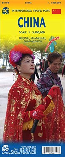 China Travel Reference Map WP 1 : 3 800 000 - Wide World Maps & MORE! - Map - ITMB Publishing, Ltd. - Wide World Maps & MORE!