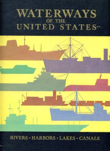 Waterways of the United States-Rivers-Harbors-Lakes-Canals - Wide World Maps & MORE! - Book - Wide World Maps & MORE! - Wide World Maps & MORE!