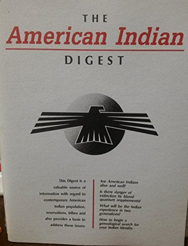 The American Indian digest - Wide World Maps & MORE! - Book - Wide World Maps & MORE! - Wide World Maps & MORE!