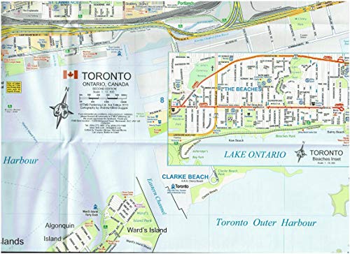 Toronto & Ontario South Waterproof Travel Map (International Travel Maps) - Wide World Maps & MORE! - Map - ITMB Publishing, Ltd. - Wide World Maps & MORE!