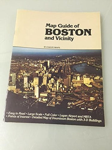Map Guide of Boston and Vicinity - Wide World Maps & MORE! - Book - Wide World Maps & MORE! - Wide World Maps & MORE!