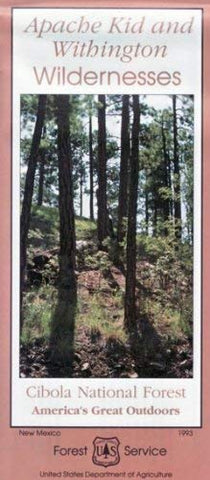 Apache Kid and Withington wildernesses (SuDoc A 13.28:C 48/15) - Wide World Maps & MORE! - Book - Wide World Maps & MORE! - Wide World Maps & MORE!