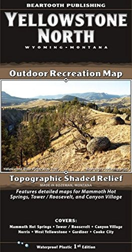 Beartooth Publishing Yellowstone btp0013 - Wide World Maps & MORE!