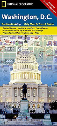 Washington D.C. (National Geographic Destination City Map) - Wide World Maps & MORE! - Book - National Geographic Maps - Wide World Maps & MORE!